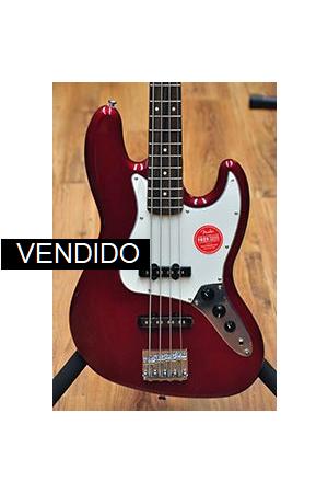 Squier Contemporary Jazz Bass Metallic Red Squier Contemporary Jazz Bass Metallic Red